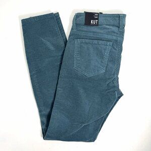 Kut From The Kloth Diana Fab Ab Skinny Jeans Dark Teal Women’s Size 2